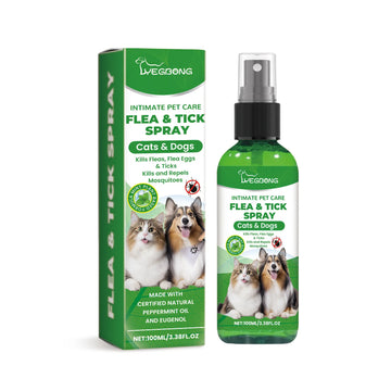 🐾 Flea & Tick Spray for Cats & Dogs – Protect Your Pet Before It’s Too Late